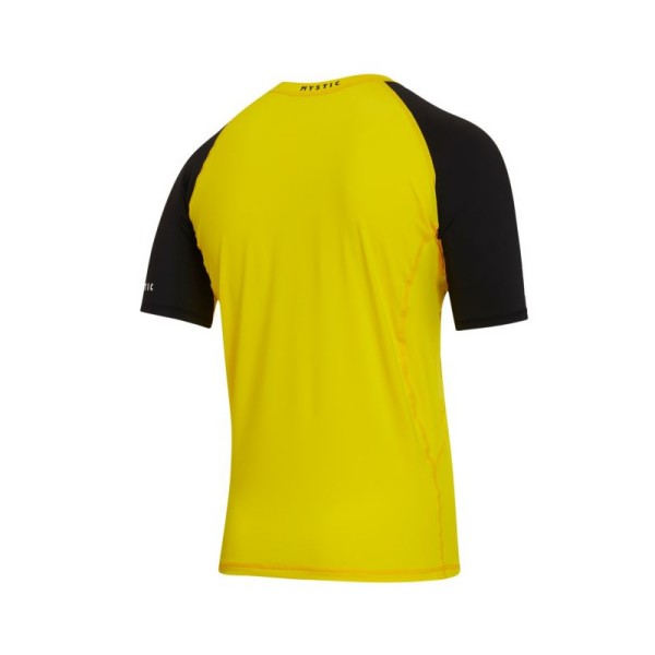 MYSTIC EVENT RASH VEST SS - Yellow
