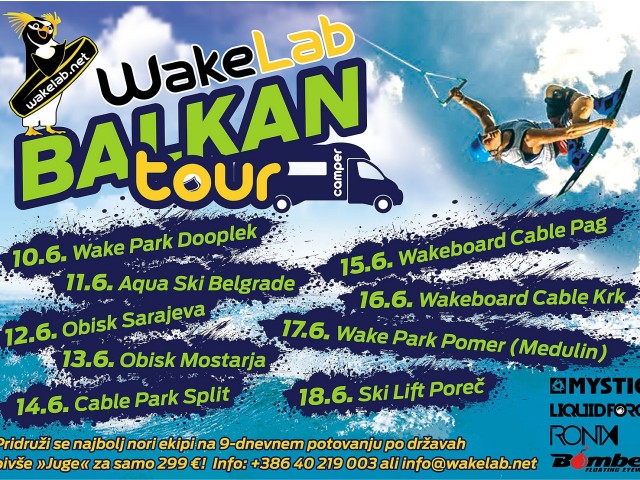 Wake Lab Balkan Tour 2017