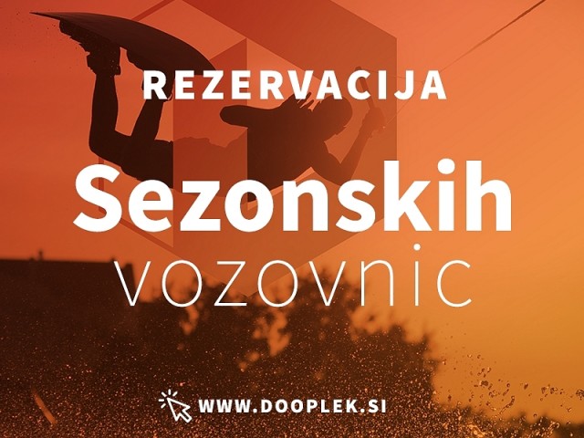 Dooplek rezervacija sezonskih vozovnic