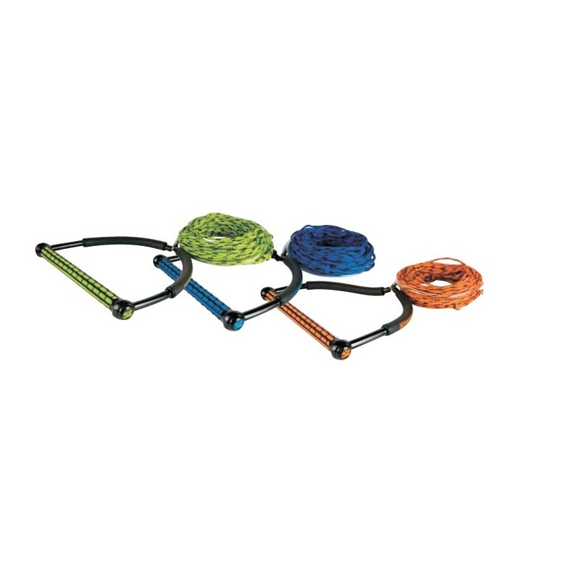 Straightline TR9 Wakeboard Handle - Zelena, Modra, Oranžna, Rdeča