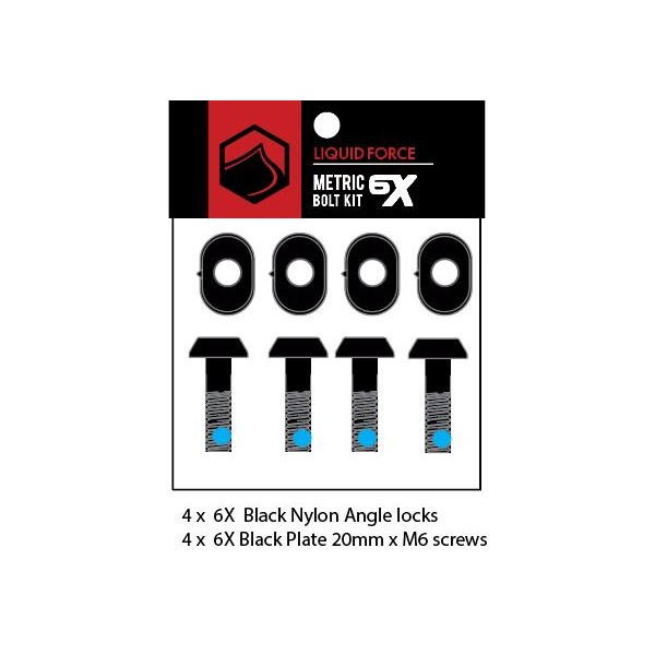 LIQUID FORCE 6X BINDING BOLT KIT