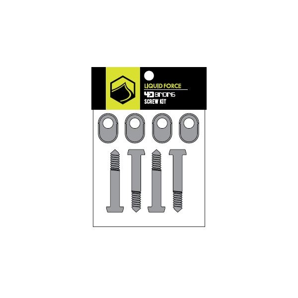 LIQUID FORCE 4D SCREW ANGLE LOCK - 4x Locker 4x Vijaki