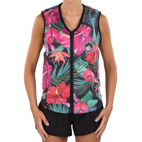 LIQUID FORCE Z-CARDIGAN WOMEN COMP 2018 - Tropical - Front