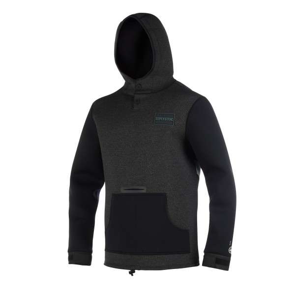 MYSTIC VOLTAGE SWEAT NEOPRENSKA JAKNA - Black/White