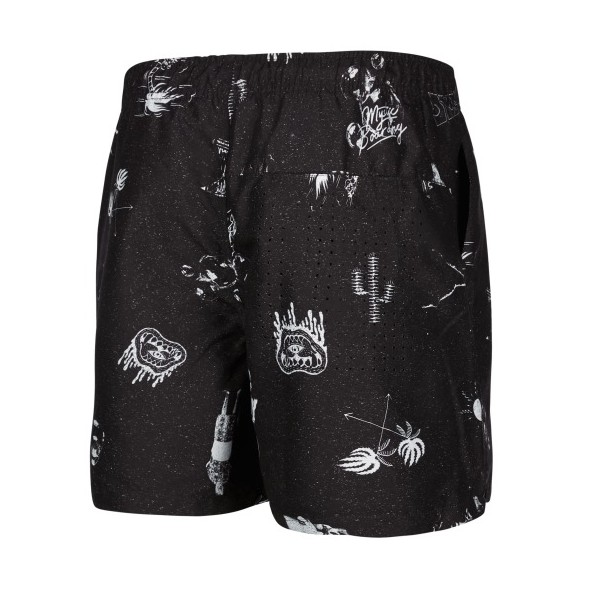 MYSTIC COAST BOARDSHORT - Black White