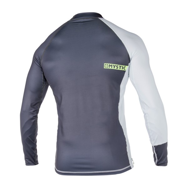 MYSTIC CROSSFIRE L/S RASHVEST - Grey - back