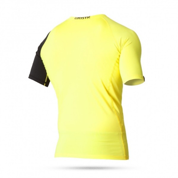 MYSTIC EVENT RASH VEST SS - Yellow