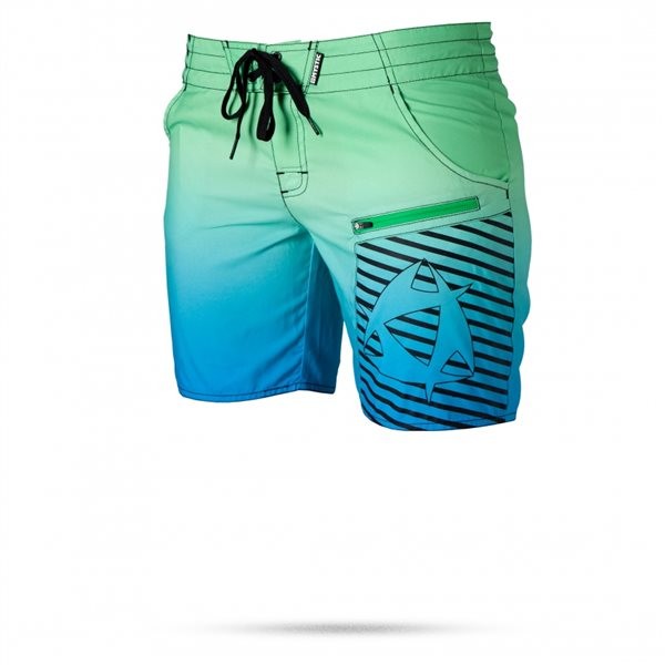 MYSTIC FLAME BOARDSHORTS - Zelena