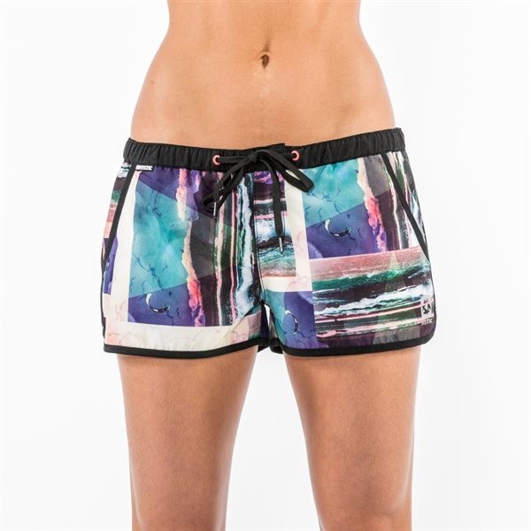 MYSTIC FLUKES BOARDSHORT - Caviar