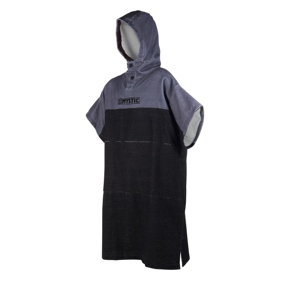 MYSTIC PONCHO REGULAR - Black/Grey