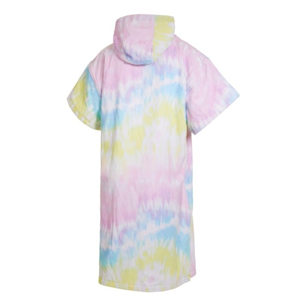 MYSTIC PONCHO VELOURS AOP - Rainbow