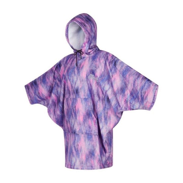 MYSTIC PONCHO WOMEN - Black Purple