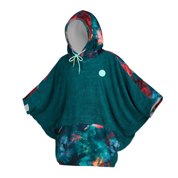 MYSTIC PONCHO WOMEN - Teal