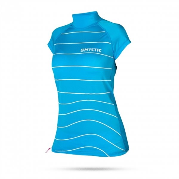 MYSTIC STAR RASH VEST WOMEN Kratki rokav sprednja stran - Mint