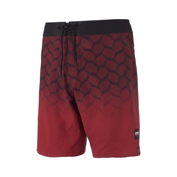 MYSTIC SUPREME BOARDSHORT 18" - Dark Red