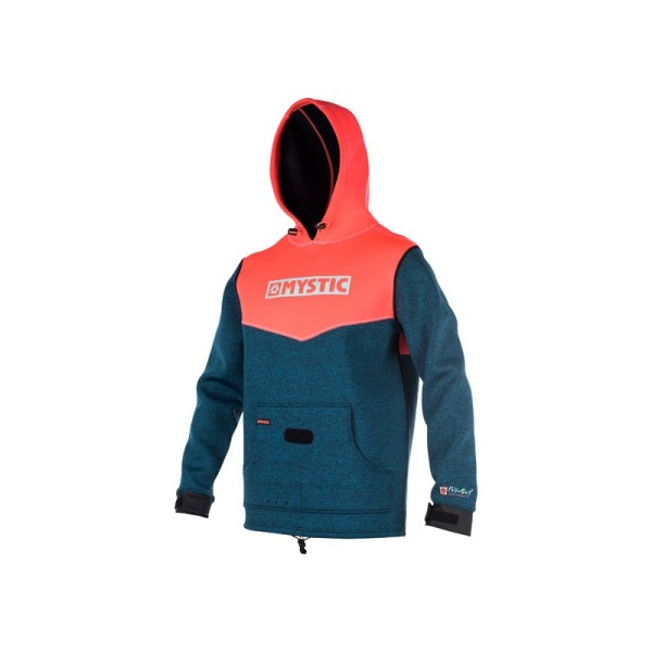 MYSTIC VOLTAGE SWEAT NEO WOMEN - Coral