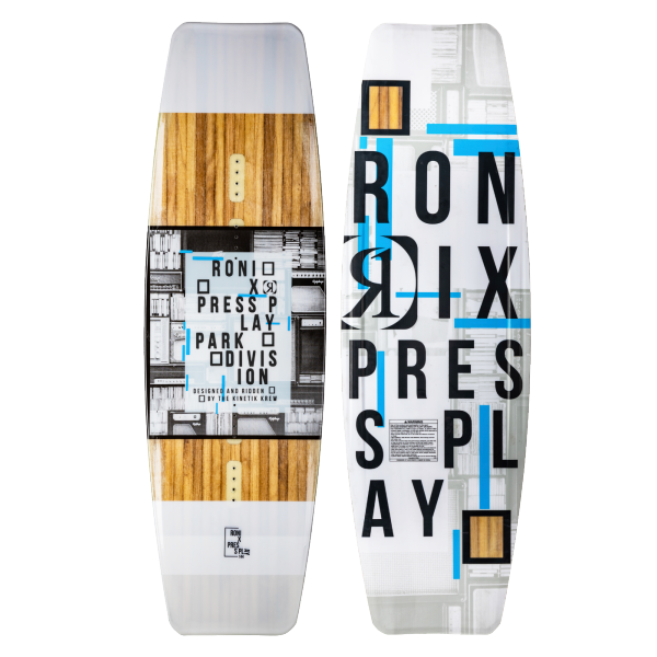 RONIX PRESS AND PLAY 139cm + RONIX DIVIDE BOOT 10-14 US 