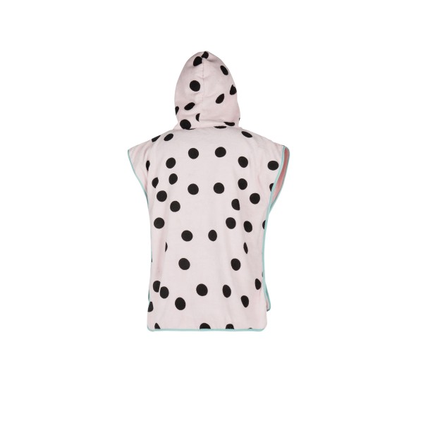 MYSTIC PONCHO KIDS ALLOVER PRINT - Pink - Back