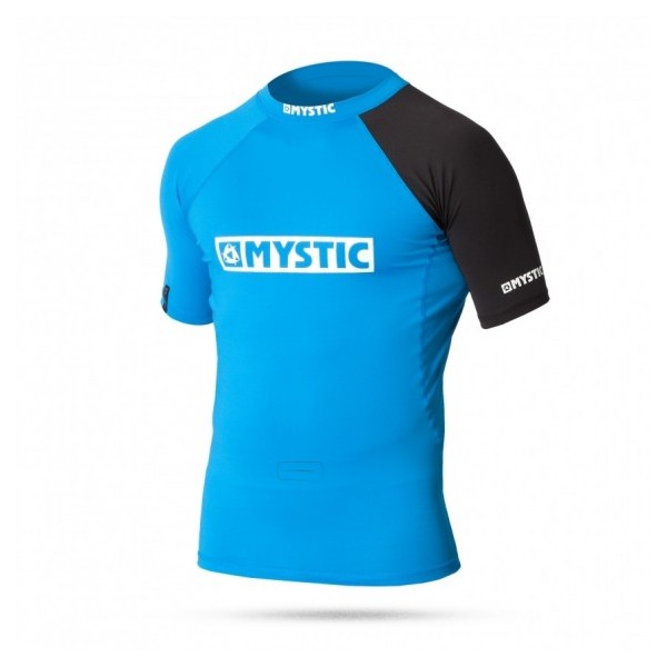 MYSTIC EVENT RASH VEST SS - Blue