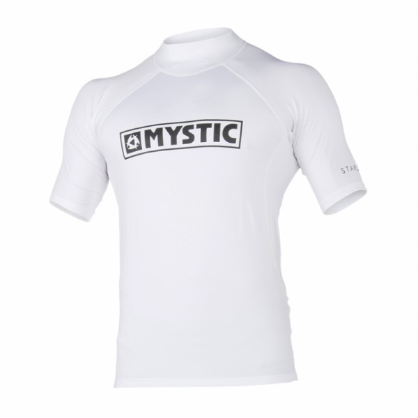 MYSTIC STAR RASH VEST MEN SS - Bela